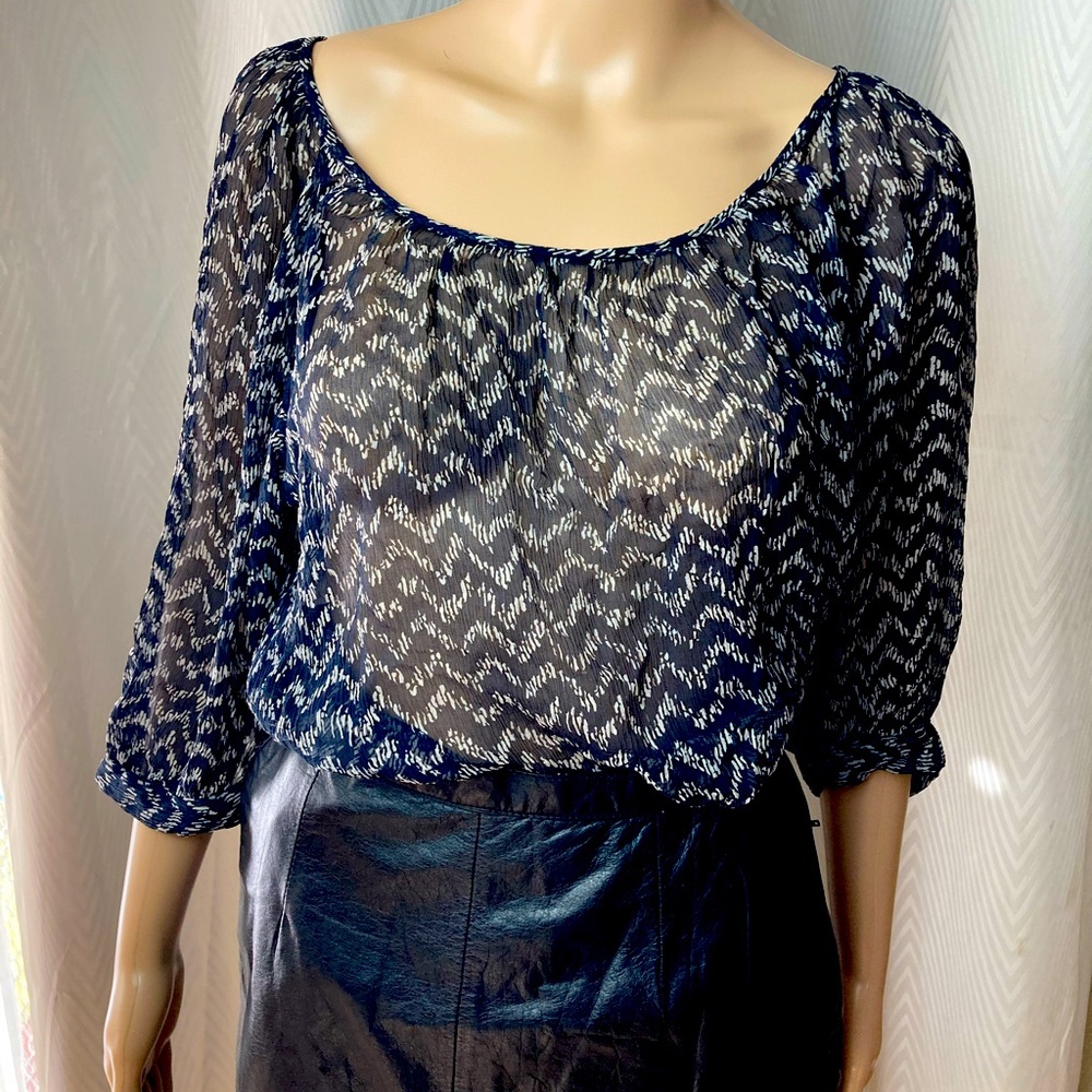 Joie sheer top